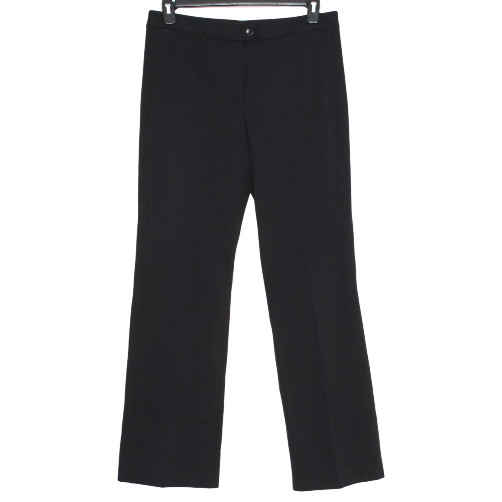 Nwt Talbots Ponte Dress Pants Black 10 Career Office Business Casual Stretch